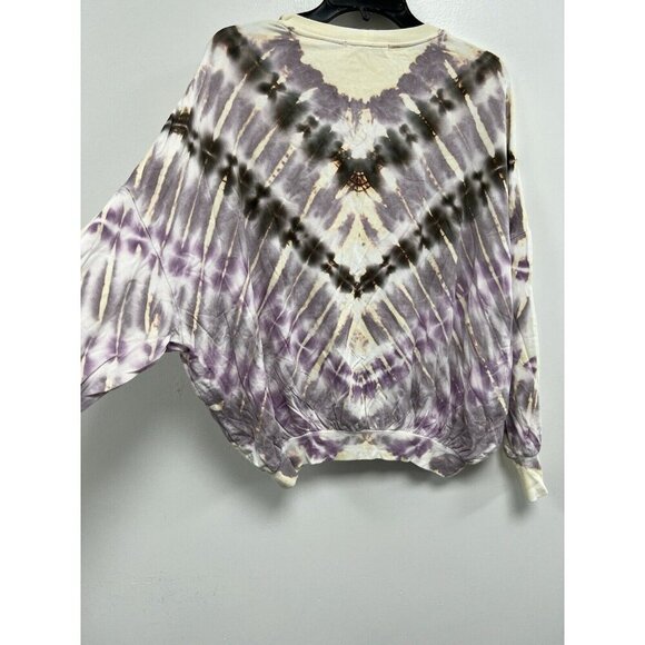 Young Fabulous & Broke Tie-Dye Top Tie Dye Black Top XS - Picture 3 of 3